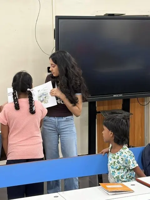 Storytelling, poems and a skit on climate action.