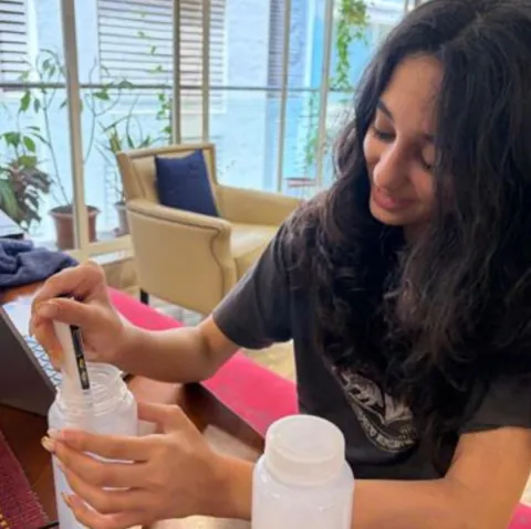 Nikita testing water